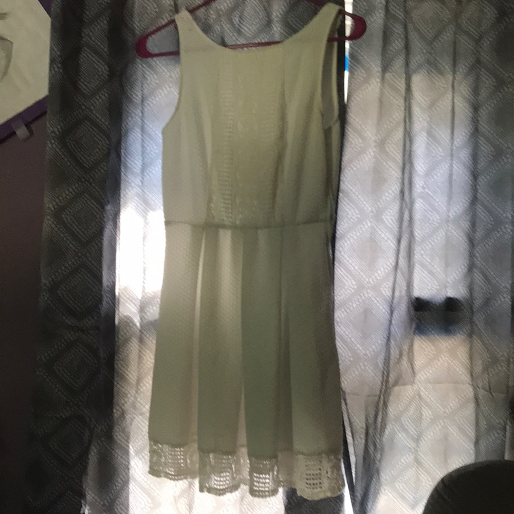 Open back dress